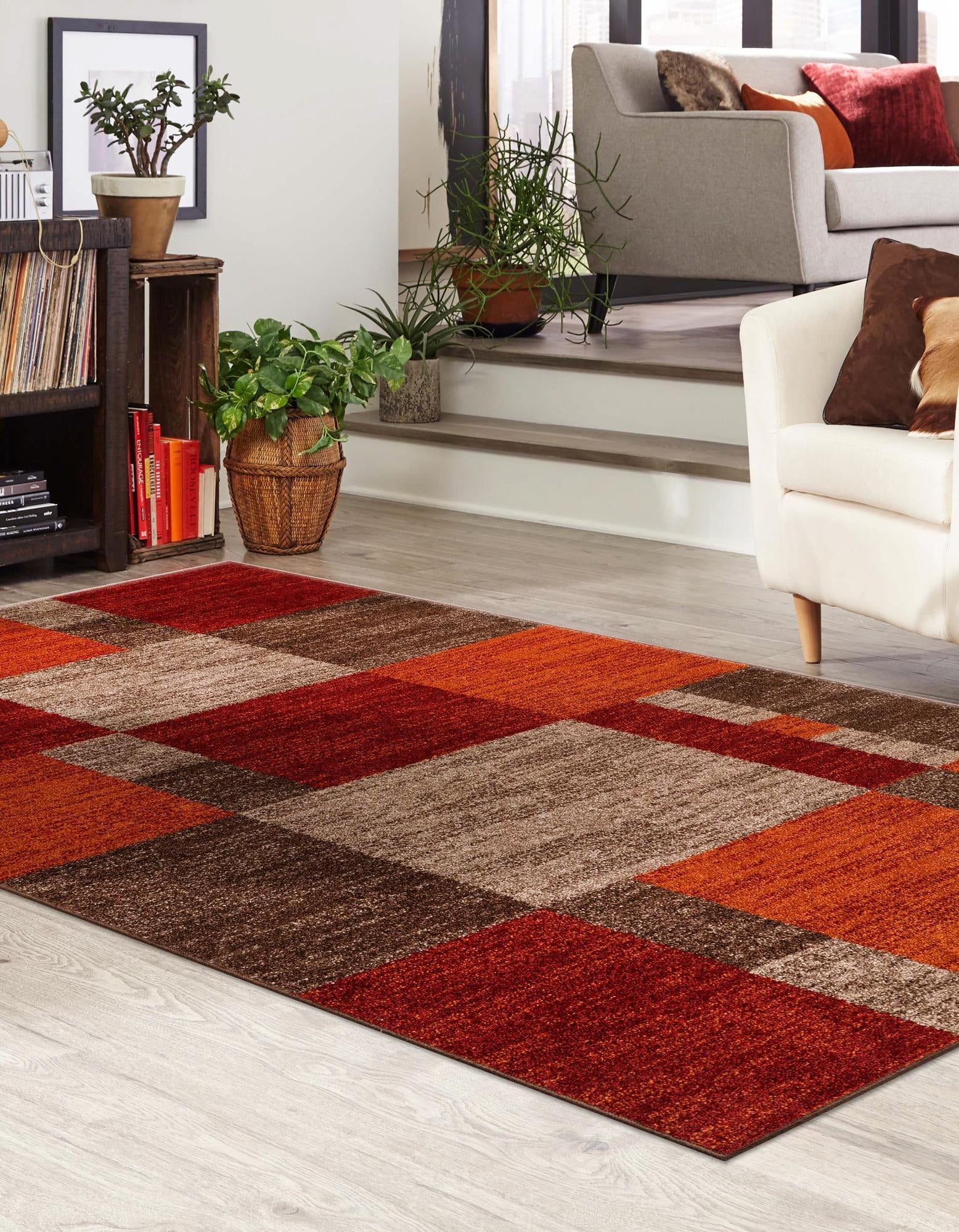 Autumn Meadow Collection Area Rug -  Sycamoreside (Multi)