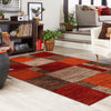 Autumn Meadow Collection Area Rug -  Sycamoreside (Multi) Rectangle Multi  lifestyle 17