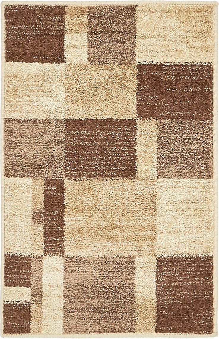 Autumn Meadow Collection Area Rug -  Sycamoreside (Light Brown) Rectangle Light Brown Main