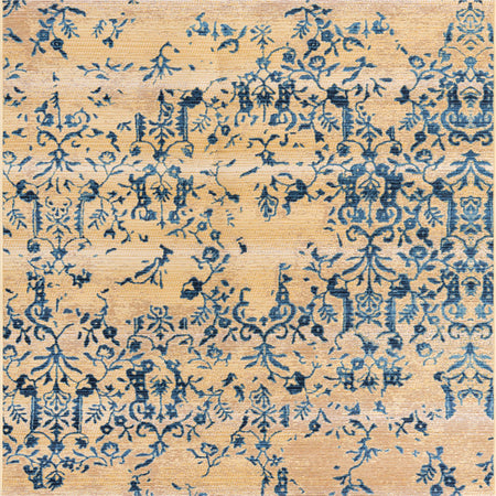 Seaside Blooms Collection Area Rug -  Fauna