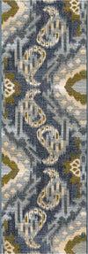 Urban Terrace Collection Area Rug -  Vista Runner Blue  lifestyle 16