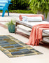 Urban Terrace Collection Area Rug -  Cobblestone