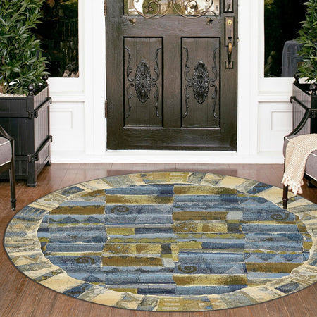 Urban Terrace Collection Area Rug -  Cobblestone