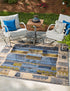 Urban Terrace Collection Area Rug -  Cobblestone