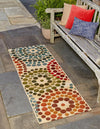 Urban Terrace Collection Area Rug -  Esplanade Runner Beige  lifestyle 13