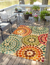 Urban Terrace Collection Area Rug -  Esplanade Rectangle Beige  lifestyle 5