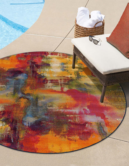 Urban Terrace Collection Area Rug -  Atrium