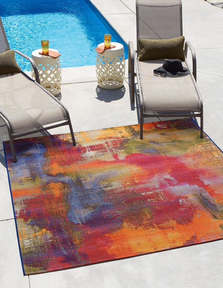 Urban Terrace Collection Area Rug -  Atrium