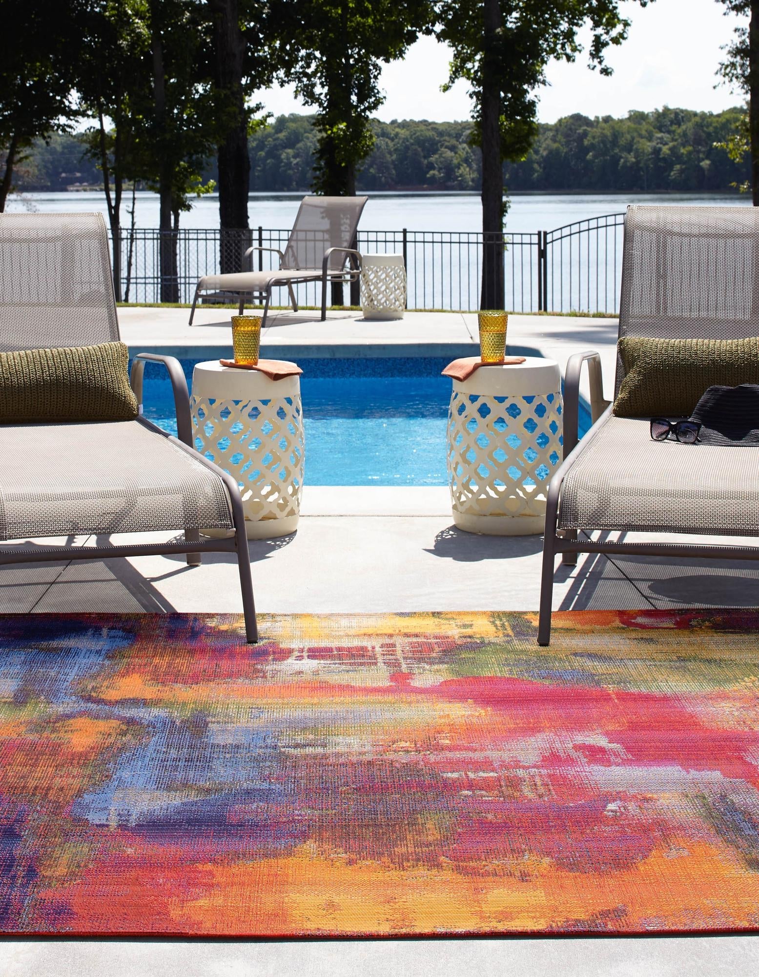 Urban Terrace Collection Area Rug -  Atrium