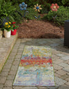 Urban Terrace Collection Area Rug -  Terrace Runner Multi  lifestyle 24