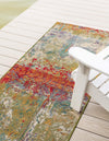 Urban Terrace Collection Area Rug -  Terrace Runner Multi  lifestyle 31