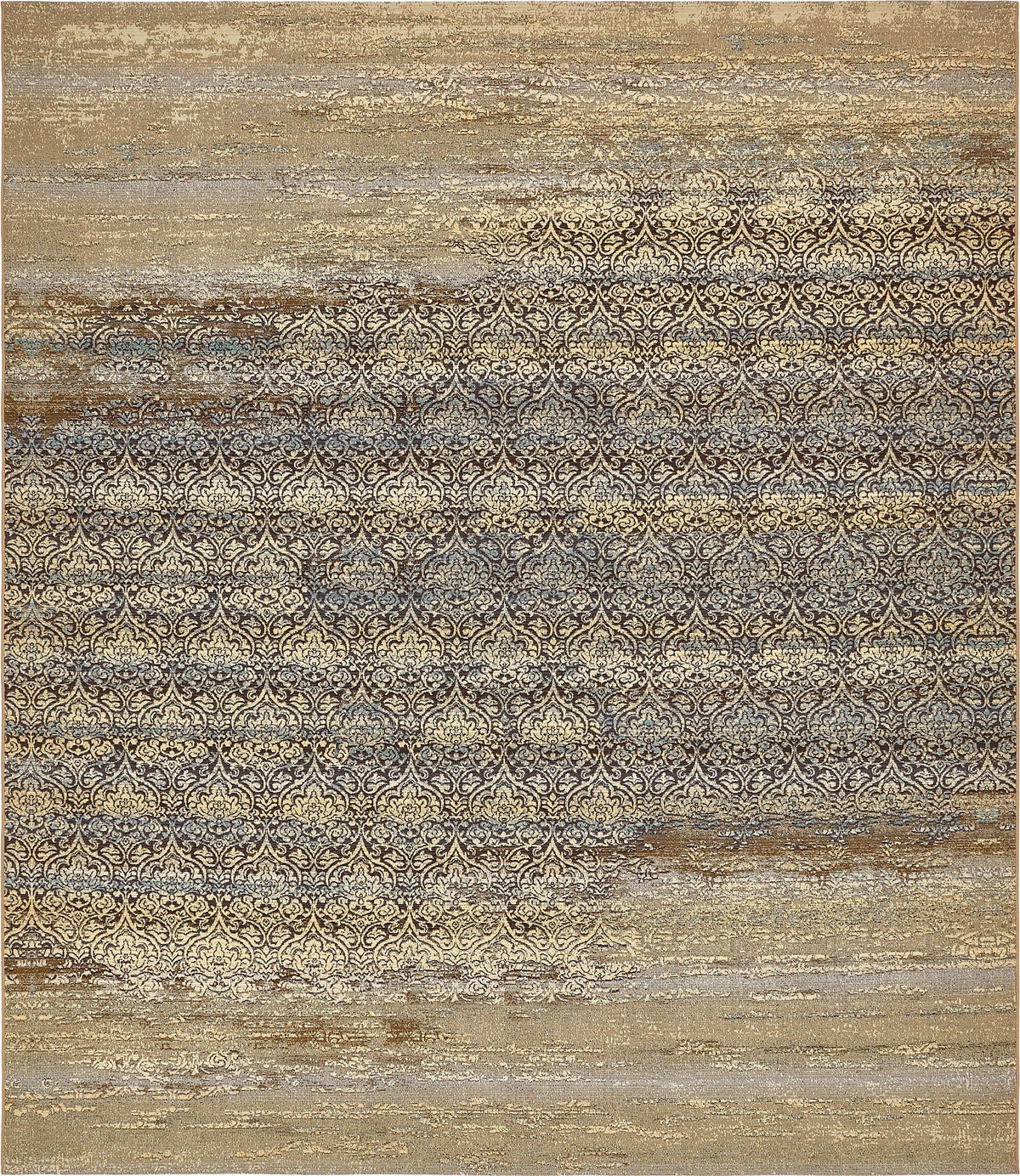 Garden Terrace Escape Collection Area Rug -  Promenade Rectangle Beige Main