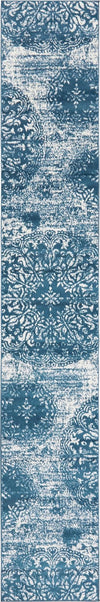 Riviera Elegance Collection Area Rug -  Monaco (Blue) Runner Blue Main