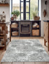 Riviera Elegance Collection Area Rug -  Monaco (Gray)