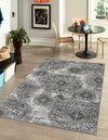 Riviera Elegance Collection Area Rug -  Monaco (Gray) Rectangle Gray  lifestyle 31