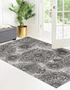 Riviera Elegance Collection Area Rug -  Monaco (Gray) Rectangle Gray  lifestyle 55