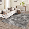 Riviera Elegance Collection Area Rug -  Monaco (Gray) Rectangle Gray  lifestyle 54