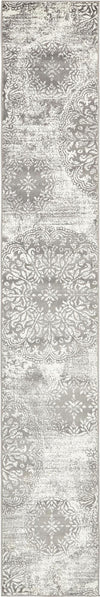 Riviera Elegance Collection Area Rug -  Monaco (Gray) Runner Gray Main