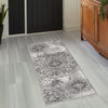 Riviera Elegance Collection Area Rug -  Monaco (Gray) Runner Gray  lifestyle 56