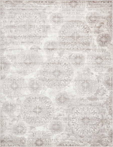 Riviera Elegance Collection Area Rug -  Monaco (Light Gray)