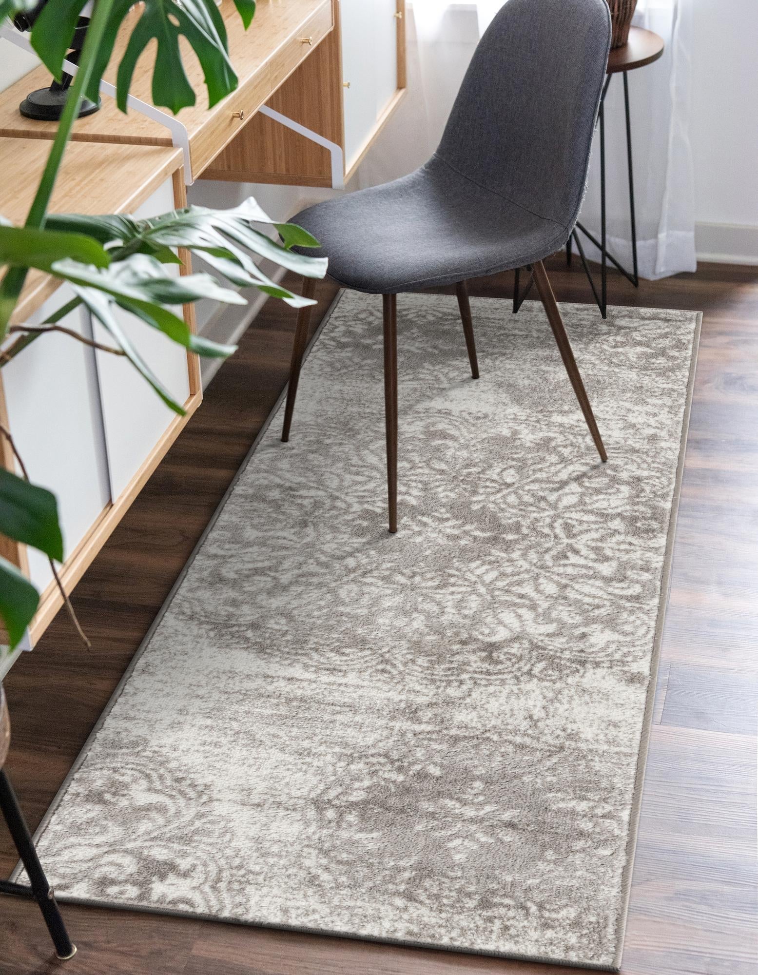 Riviera Elegance Collection Area Rug -  Monaco (Light Gray)