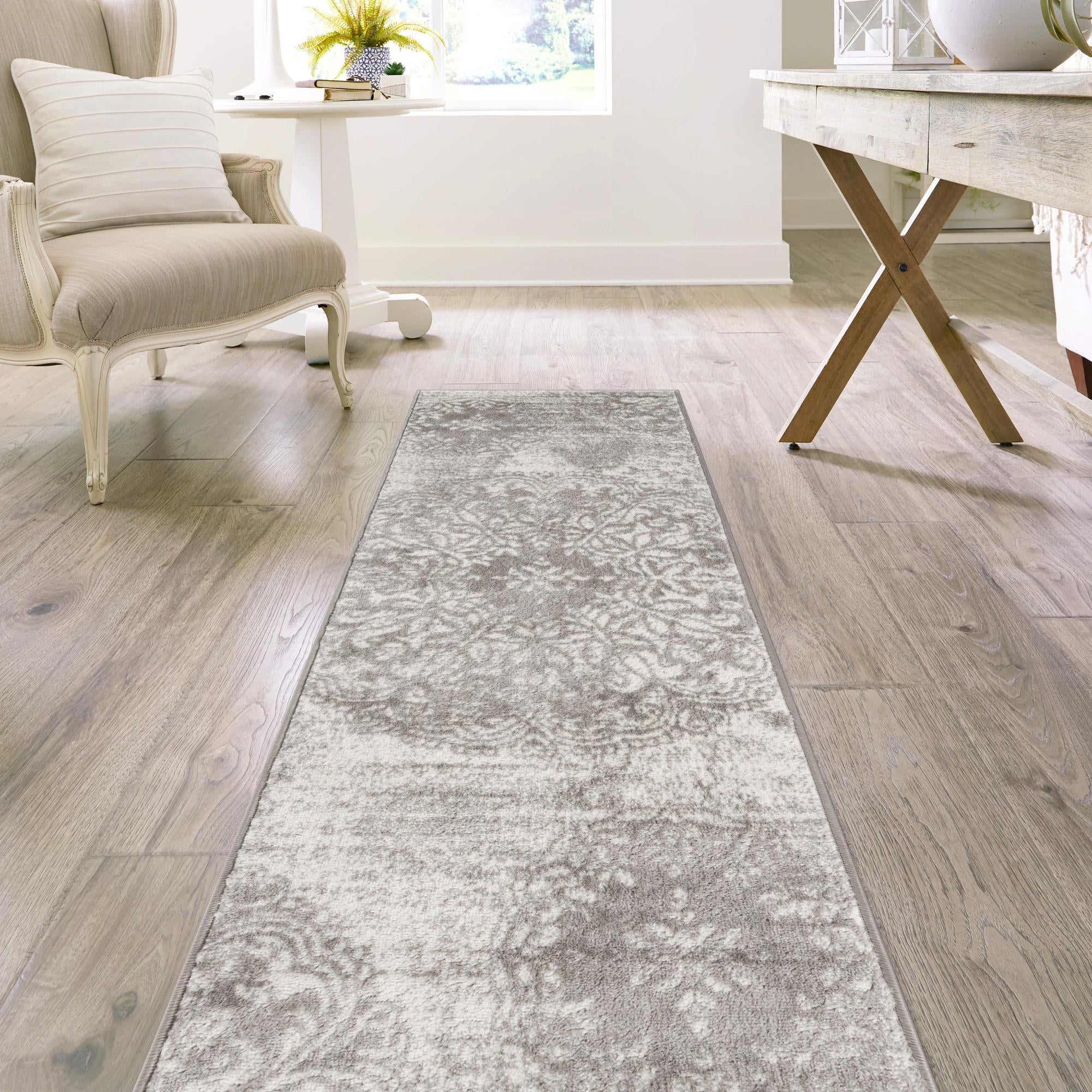 Riviera Elegance Collection Area Rug -  Monaco (Light Gray)