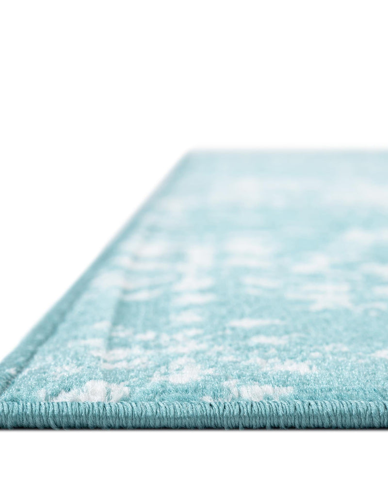 Riviera Elegance Collection Area Rug -  Monaco (Turquoise) Rectangle Turquoise  lifestyle 24