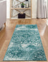 Riviera Elegance Collection Area Rug -  Monaco (Turquoise)