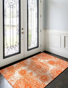 Riviera Elegance Collection Area Rug -  Monaco (Orange) Rectangle Orange  lifestyle 22