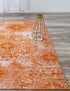 Riviera Elegance Collection Area Rug -  Monaco (Orange)