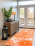 Riviera Elegance Collection Area Rug -  Monaco (Orange)