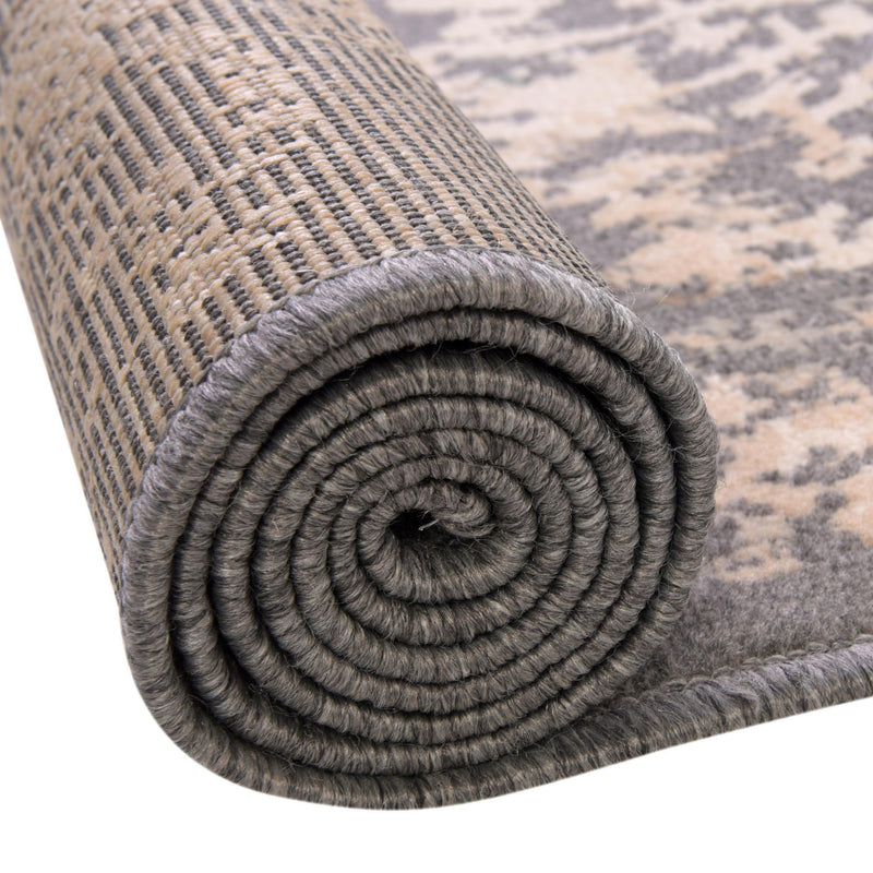 Gobi Sands Collection Area Rug - Dunhuang Rectangle Gray  lifestyle 13