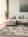 Gobi Sands Collection Area Rug - Dunhuang Square Gray  lifestyle 38