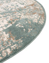 Gobi Sands Collection Area Rug - Dunhuang Round Green  lifestyle 77