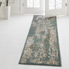 Gobi Sands Collection Area Rug - Dunhuang Runner Green  lifestyle 81