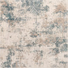 Gobi Sands Collection Area Rug -  Shapotou Square Beige  lifestyle 16