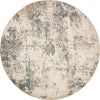 Gobi Sands Collection Area Rug -  Shapotou Round Beige  lifestyle 17