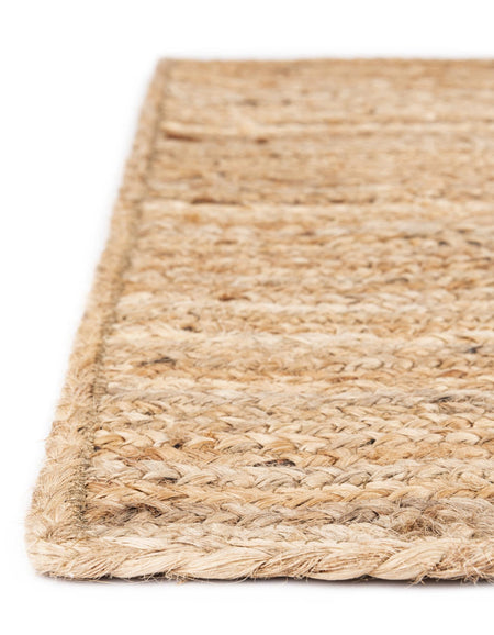 Woven Seaside Jute Collection Area Rug - Savannah (Natural)