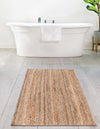 Woven Seaside Jute Collection Area Rug - Savannah (Natural) Runner Natural  lifestyle 35