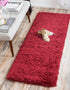 Majestic Manor Collection Area Rug - Versailles (Lipstick)