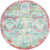 Caribbean Breeze Collection Area Rug -  Lucia Round Turquoise  lifestyle 37