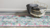 Caribbean Breeze Collection Area Rug -  Lucia Runner Turquoise  lifestyle 67