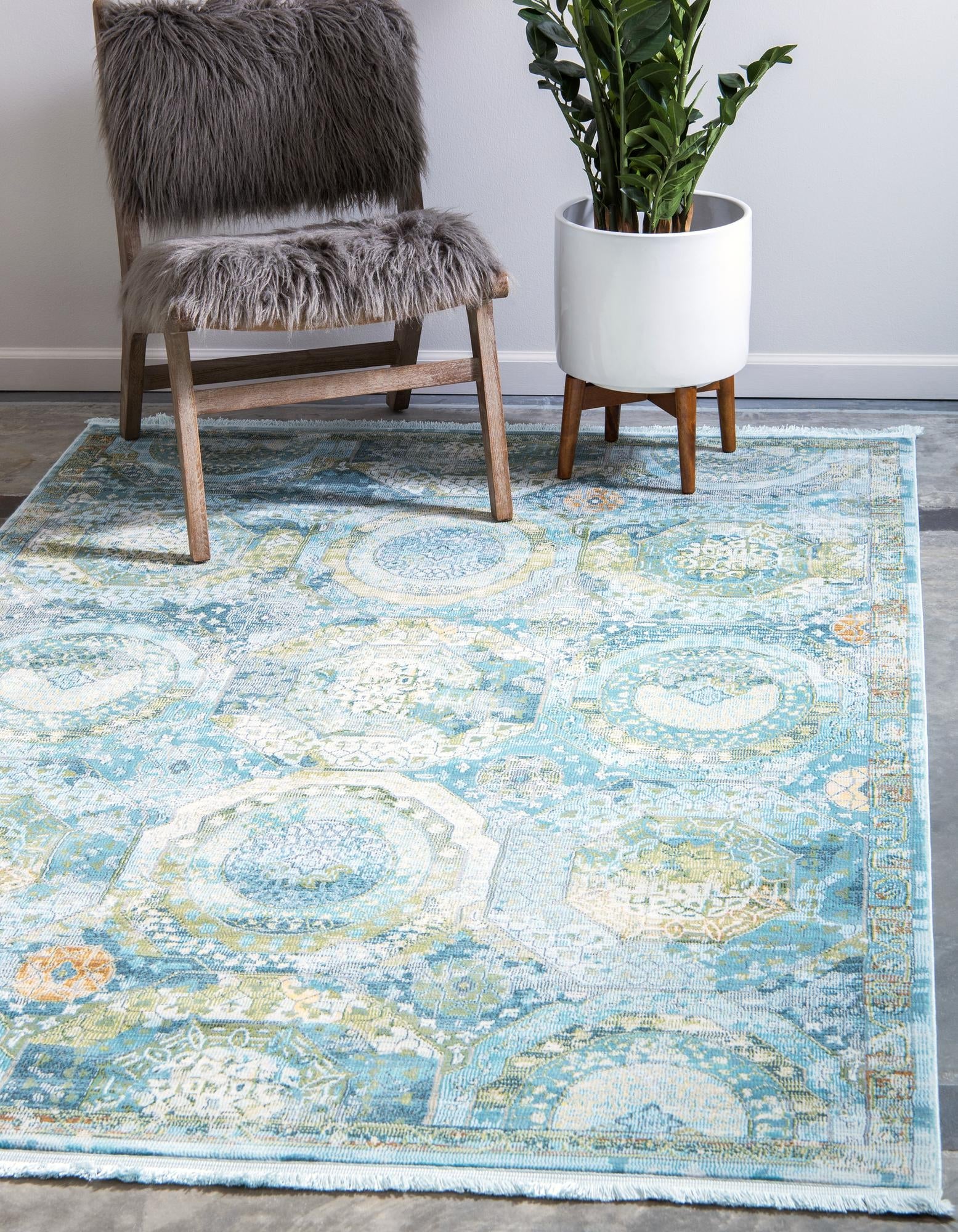 Caribbean Breeze Collection Area Rug -  Lucia