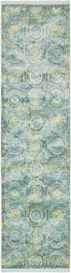 Caribbean Breeze Collection Area Rug -  Lucia Runner Light Blue  lifestyle 36