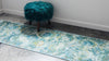 Caribbean Breeze Collection Area Rug -  Lucia Runner Light Blue  lifestyle 52