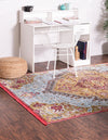 Caribbean Breeze Collection Area Rug -  Zemi Rectangle Gold  lifestyle 3