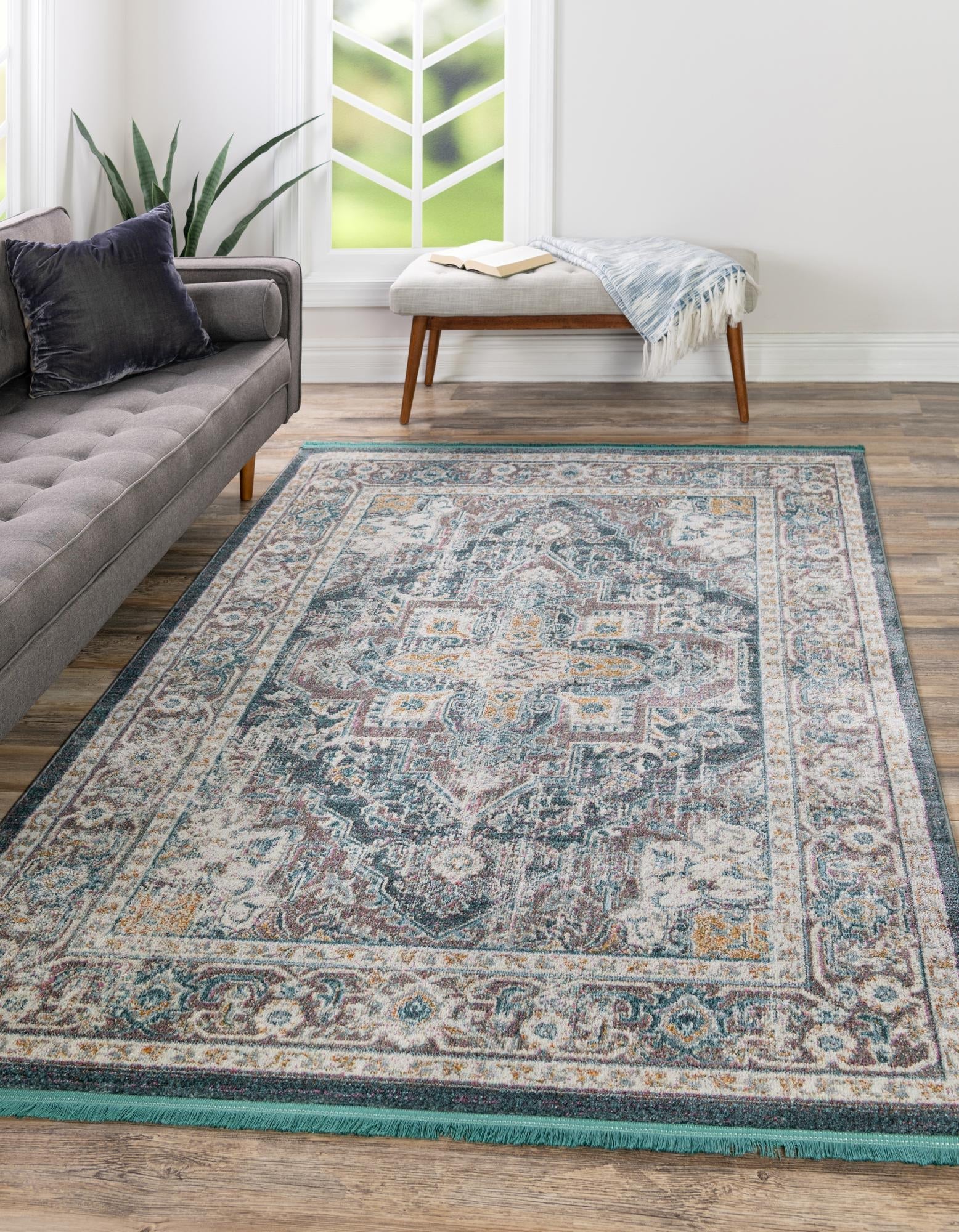 Caribbean Breeze Collection Area Rug -  Andros