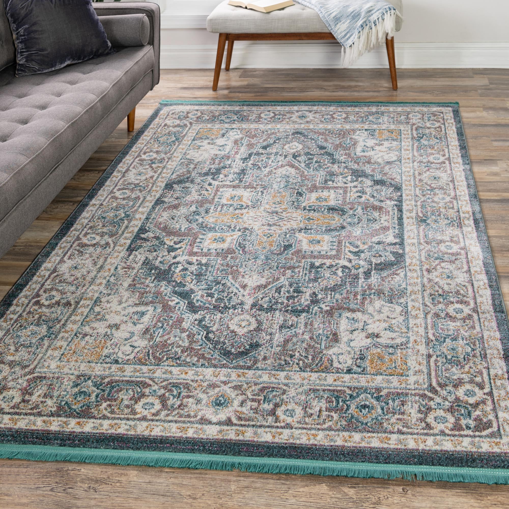 Caribbean Breeze Collection Area Rug -  Andros