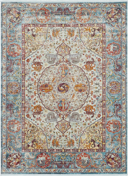 Caribbean Breeze Collection Area Rug -  Xcalak