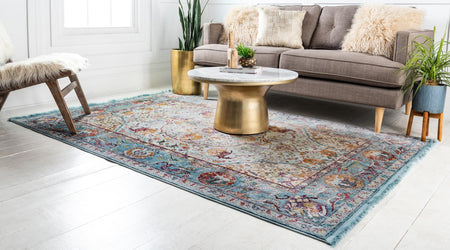 Caribbean Breeze Collection Area Rug -  Xcalak